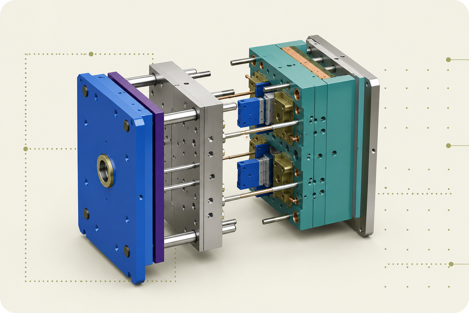 Engineered metal component