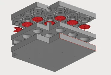 Casting rubber products